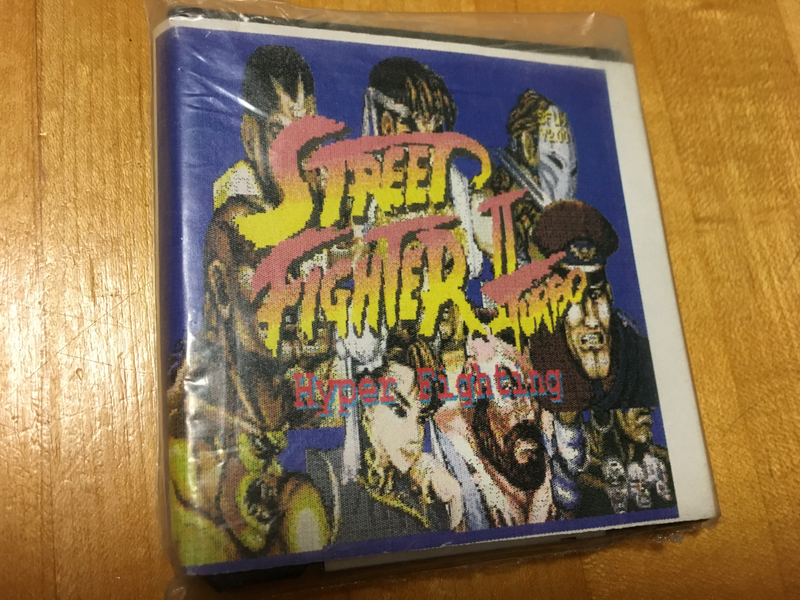 inside this package was a really weird, homemade version of Street Fighter II Turbo on three floppy disks.